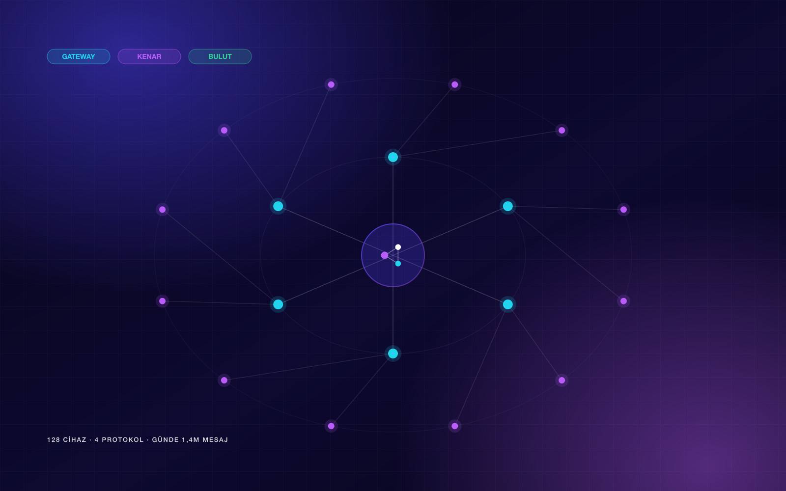 IoT cihaz ağı ve entegrasyon